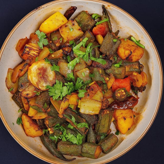 Bhindi Masala.