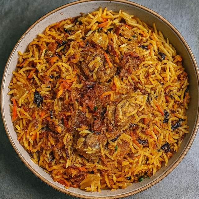 Mutton Biryani.