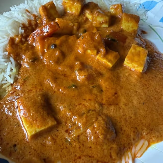 Paneer Tikka Masala.