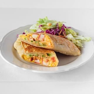 Chicken Tikka Naan Wrap