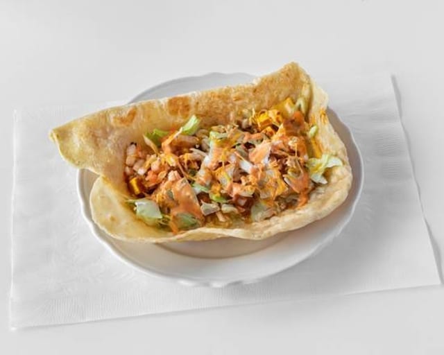 Lamb Naan Taco.